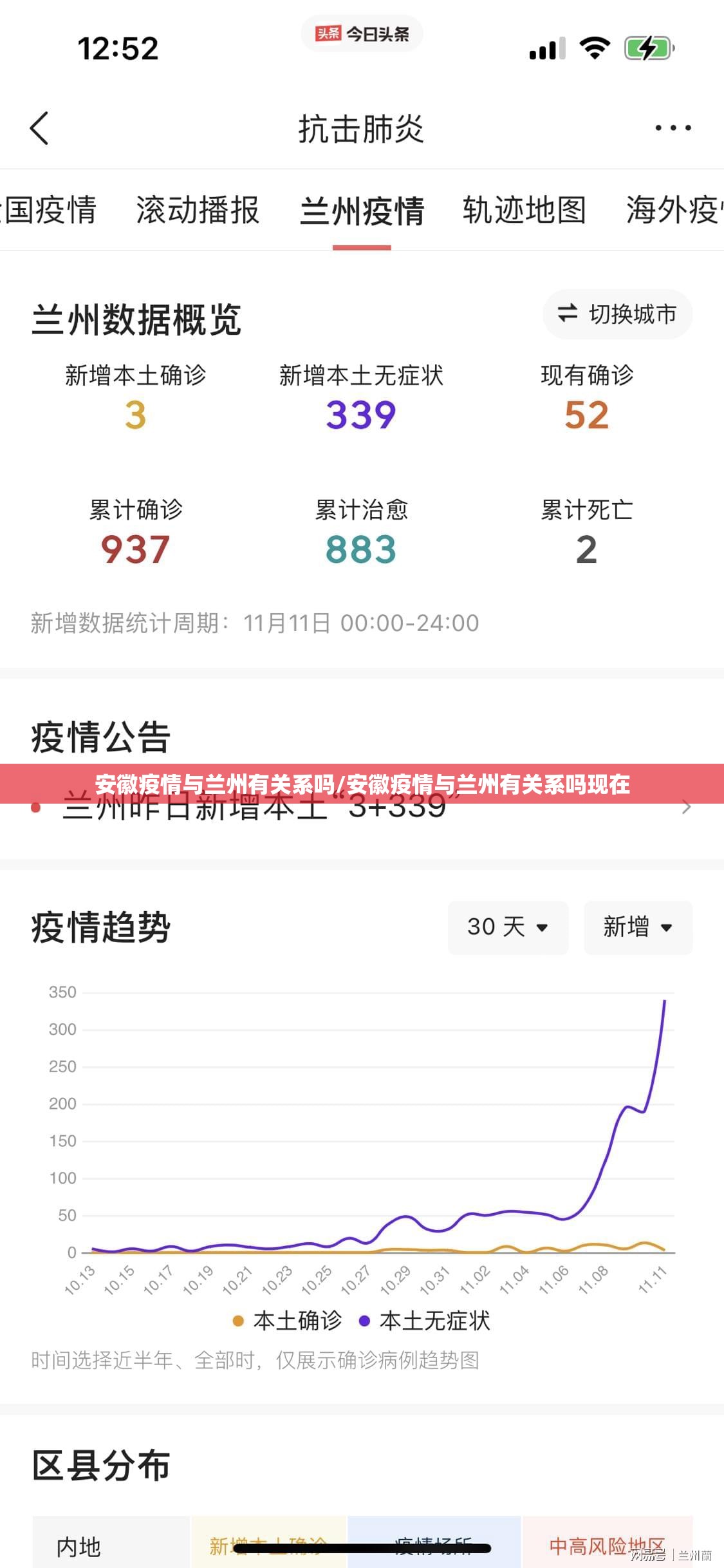 安徽疫情与兰州有关系吗/安徽疫情与兰州有关系吗现在
