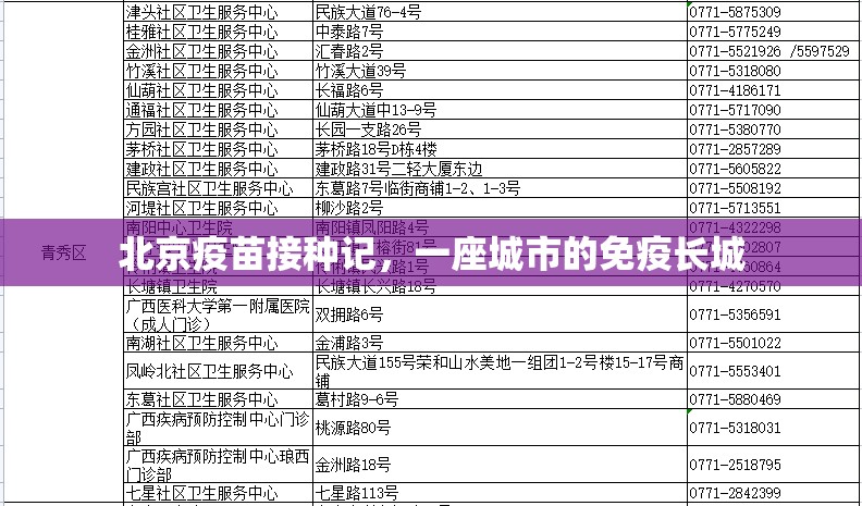 北京疫苗接种记，一座城市的免疫长城