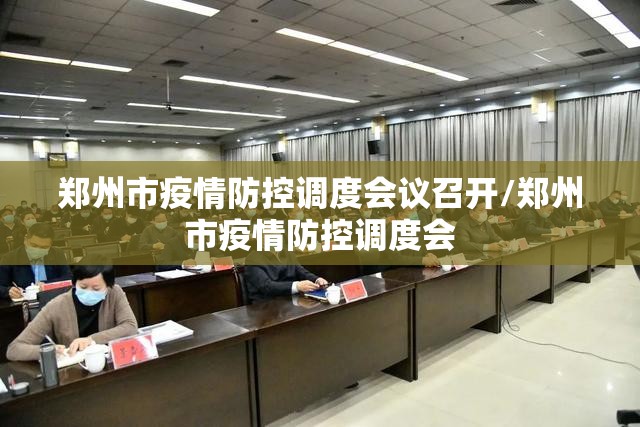 郑州市疫情防控调度会议召开/郑州市疫情防控调度会